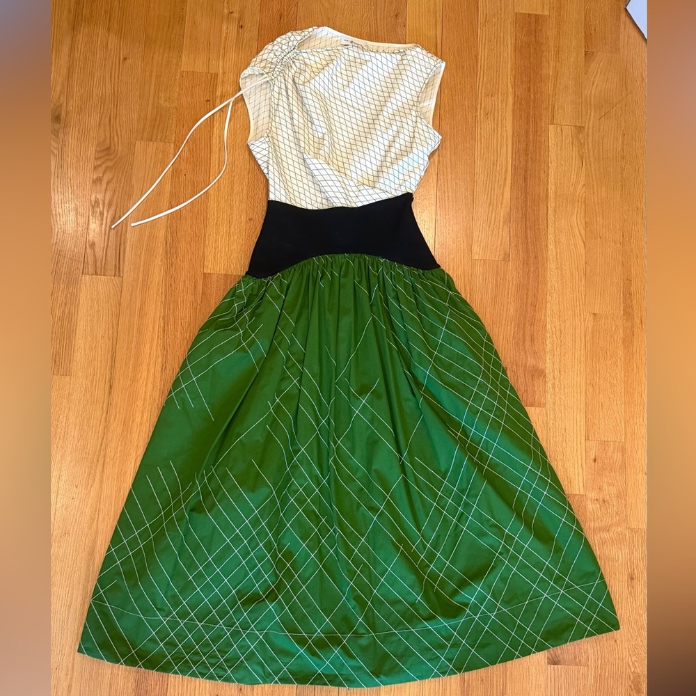 Tory Burch diamond topstitch dress - Picture 6 of 6